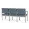 Lesro Lenox 3 Seat Tandem Seating W/ Arms, 64.5 in W 24.5 in L 32 in H LS3103 - alternate 2